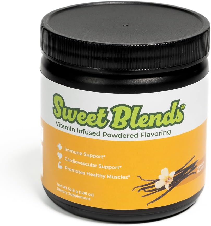 Protein Flavor - Vanilla- Powdered Flavoring for Protein Shake with Daily Multi-Vitamin-20 Servings-Enhance Flavor & Customize Protein Shake