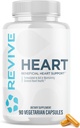 Revive MD Health Supplements, 90 Veggie Capsules - CoQ10 Supplement Supports Heart Muscle Function - Coenzyme Q10 200mg Promotes Healthy Flow - Vegan-Friendly & Gluten-Free