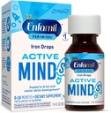 Enfamil Fer-In-Sol Iron Supplement Drops for Infants & Toddlers, Supports Brain Development, 50 mL Dropper Bottle