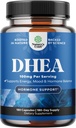 DHEA Supplement for Women & Men - Pure DHEA 100mg for Hormone Balance, Improves Mood Stability, Brain Function, Immune System, Energy & Fertility - Dehydroepiandrosterone Capsules for Adults - 180 Ct