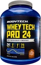 BODYTECH Whey Tech Pro24 Protein Powder - Rich Chocolate Flavor for Muscle Growth and Recovery, Providing 24g of Protein Per Serving for Optimal Fitness and Performance (5 lbs / 71 Servings)