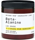 BEYOND RAW Chemistry Labs Beta-Alanine Powder, Increases Workout Performance and Decreases Muscle Soreness, 30 Servings