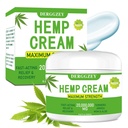 Hemp Cream 8.46 fl oz - Maximum Strength - Natural Hemp Oil Extract Rub with Arnica, MSM, Turmeric, Emu Oil, Aloe Vera - Muscles, Joints, Back, Neck, Fingers, Elbows (240ML)