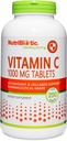 NutriBiotic - Vitamin C 1000 Mg, 250 Count Tablets | Essential Immune & Antioxidant Collagen Support Supplement | Pharmaceutical Grade L-Ascorbic Acid | Vegan, Non-GMO & Gluten Free
