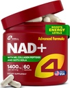 NAD Plus Supplement 1400mg - NMNH Supplement Alternative Supports Healthy Aging Complex with Nicotinamide Riboside & Gotu Kola, Collagen - Powerful NAD+ Formula for Energy, Skin & Cognitive, 60 Caps