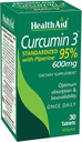 Curcumin Complex 600 mg, 30‑Count | Turmeric Extract with Bioperine for Enhanced Absorption, 95% Curcuminoids | Vegan, Daily Joint & Immune Support Supplement