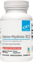 XYMOGEN Adeno+Hydroxo B12 - Non-Methylated (2,500mcg) - Quick-Dissolve B12 Lozenges with Adenosylcobalamin B12 + Hydroxocobalamin - Cognitive Support, Fruit Punch Flavor (60 Tablets)
