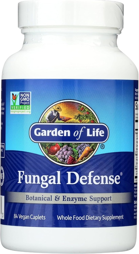 GARDEN OF LIFE Fungal Defense Capsules, 84 CT