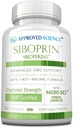 Approved Science Siboprin - 60 Capsules - Support Gut Balance, Soothe Intestinal Irritation, Help with Cramps and Bloating - Caprylic Acid, Barberry, Oregano - Vegan