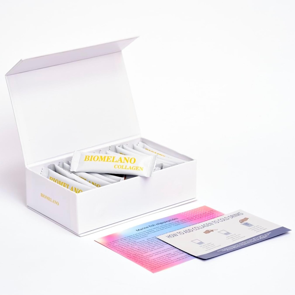 Hydrolyzed Marine Collagen Peptides Powder Supplement