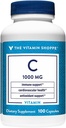 The Vitamin Shoppe C-1000 1,000MG, Antioxidant That Supports Immune & Cardiovascular Health (100 Capsules)