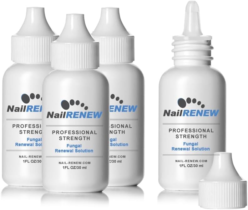 NailRENEW Antifungal Complete System - Professional Strength, Fungus Treatment for Toe Fungus, Discolored or Brittle Nails