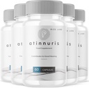 rize labs Atinnuris Capsules, Dietary Supplement to Help Soothe Ear Nerves, Support Healthy Hearing, Advanced Formula Pills - Pack of 5(300 Capsules)