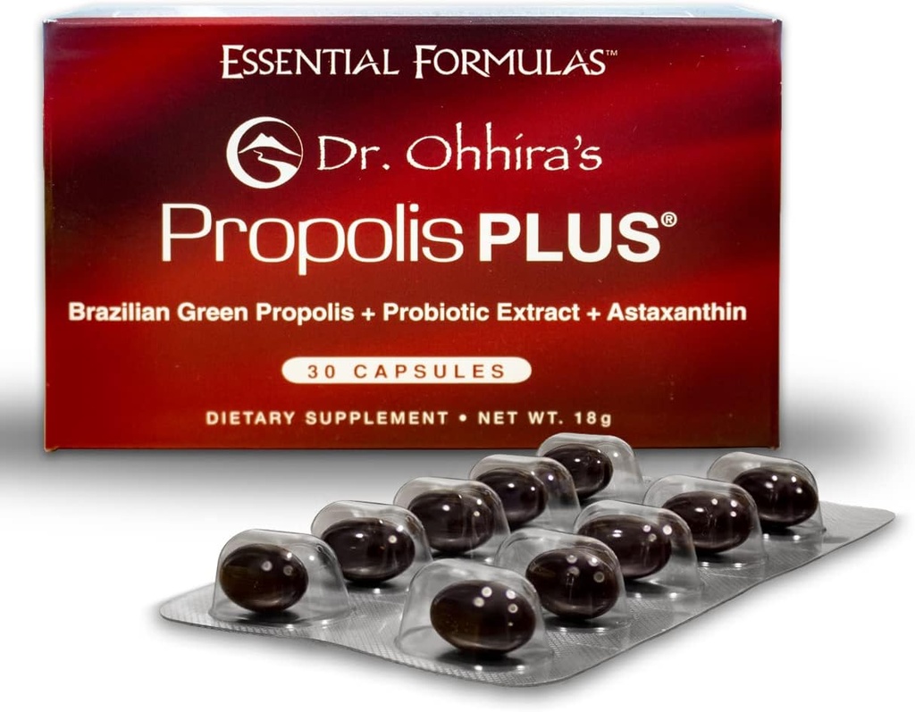 Dr. Ohhira's Propolis Plus 30 Capsules with Brazilian Green Propolis