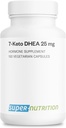 Supersmart - 7-Keto DHEA Supplement 25 mg - Natural DHEA Metabolite | Non-GMO & Gluten Free - 150 Vegetarian Capsules