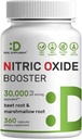 DEAL SUPPLEMENT Nitric Oxide Booster 30,000mg Equivalent, 360 Capsules – Natural Beet Root & Marshmallow Root Herbal Blend – Promotes Nutrient Flow to Muscles & Heart – Non-GMO