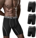 Natural Feelings Mens Underwear Boxer Briefs Long Leg 9 Inch Performance Boxer Briefs for Men