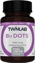 Twinlab B-12 Dots - Energy Production Support Supplements with Vitamin B12-500 mcg, 250 Tablets