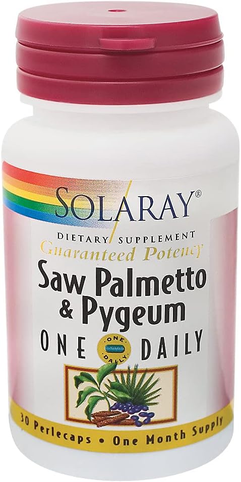 Guaranteed Potency Saw Palmetto and Pygeum One Daily - 30 Capsules