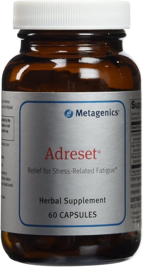 Metagenics - Adreset Adrenal Support Formula - 60 Capsules