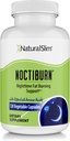 NaturalSlim Night Time Fat Burner for Women & Men - Noctiburn Overnight Fat Burning Supplements with Essentials Amino Acid for Night Burn Metabolism Support - 120 Vegetable Capsules