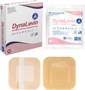 Dynarex Dynalevin Waterproof Adhesive Bordered Foam, 10 Count/4 x 4 Inch