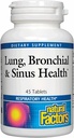 Lung, Bronchial & Sinus Health by Natural Factors, Natural Supplement for Respiratory Health and Easy Breathing, 45 tablets (45 servings)