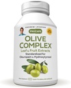 ANDREW LESSMAN Olive Complex - 120 Capsules - Leaf and Fruit Extracts. Standardized for Oleuropein and Hydroxytyrosol to Support Cardiovascular and Immune Health. Small Easy to Swallow Capsules