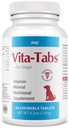 Essential Vitamins, Minerals, Nutrients - Health Supplement for Dogs - Support Immune System, Bones - Liver Flavored - 60 Chewable Tablets
