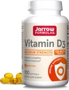 Jarrow Formulas Vitamin D3 125 mcg (5000 IU) - 100 Servings (Softgels) - Bone Health, Immune Support & Calcium Metabolism Support - Vitamin D Supplement - D3 Vitamins - 5000 IU Vitamin D - Gluten Free