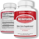 Acne Pills- Vitamin Supplements for Acne Treatment- Natural Clear Skin from Hormonal Cystic Pimples- Oily Skin Vitamins Pill for Women, Teen, Men, & Adults 60 Tablets