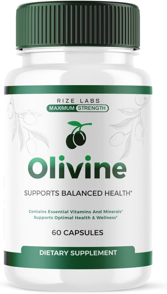 rize labs (Official Olivine Weight Loss Supplement, Superfood Capsules for Total Body Wellness and a Healthy Lifestyle, Pills for Leaner Physique, Oli Vine Reviews, Advanced (60 Capsules)