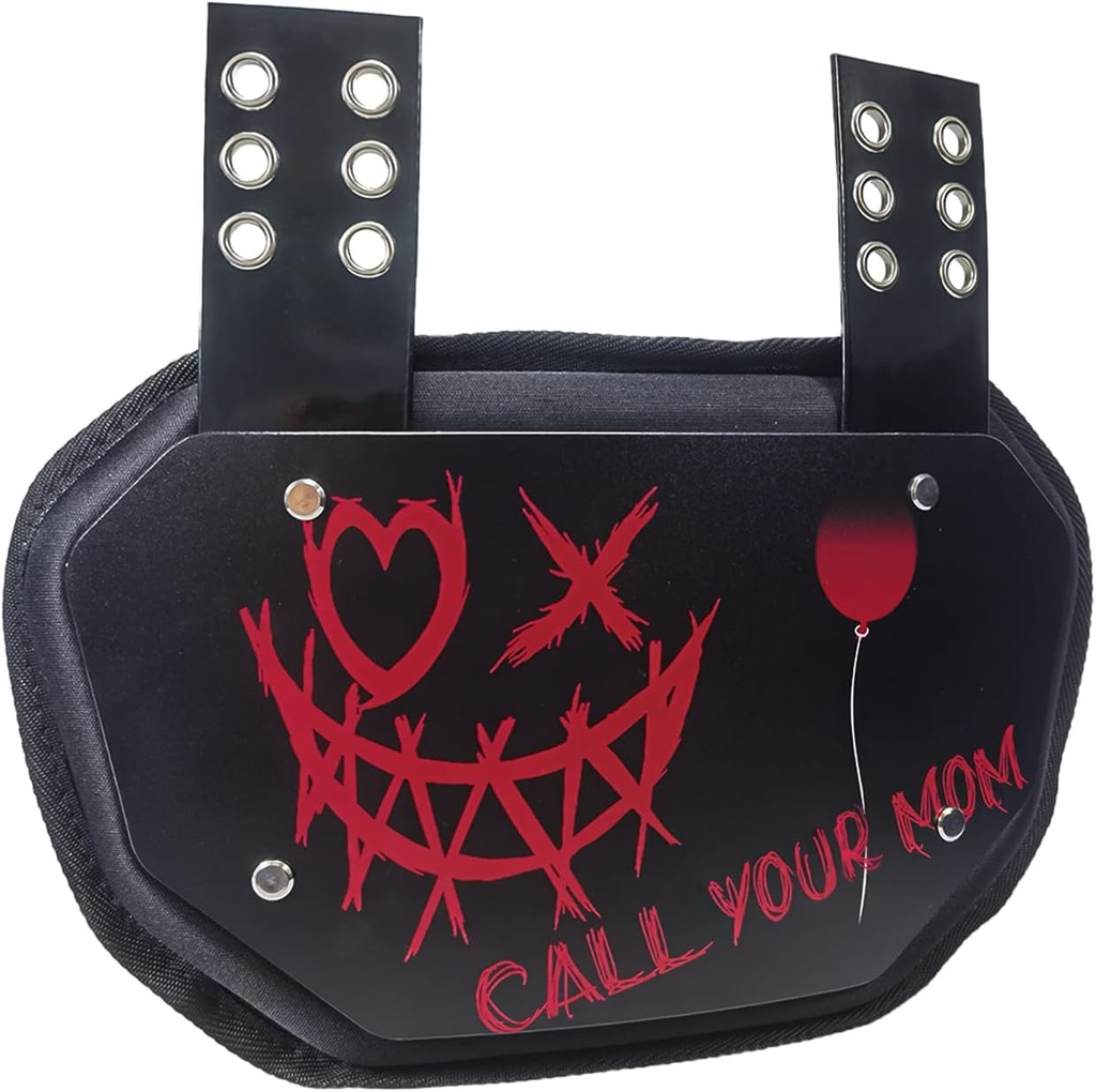 Sports Football Back Plate Football Backplates for Shoulder Pads Football, Rear Protector Lower Back Pads for Football Players, Lower backs will be safe and stylish with this sturdy backplate.