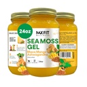 MAX FIT Sea Moss Gel Maca Ashwagandha 24oz Wildсrafted Gold Sea Moss Gel from Saint Lucia | 92 Vitamins and Minerals | Pure Raw+Non-GMO