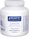 Pure Encapsulations Calcium with Vitamin D3 | Dietary Supplement to Support Bone, Colon, and Cardiovascular Health* | 180 Capsules