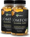 KaraMD Comfort Guard X24 | Joint & Movement Support Supplement | Turmeric Curcumin, Boswellia & Ginger | Ease Muscle Discomfort & Joint Stiffness | Non-GMO, Gluten Free & Vegan Friendly (2 Pack)