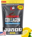 PhysiVantage Supercharged Collagen Peptides Powder - Hydrolyzed Collagen for Joint, Tendon, Ligament, & Skin Health - Lemon Honey Tea, Keto, Paleo, 16oz | Enhanced with Vitamin C, BCAAs, Grass-Fed