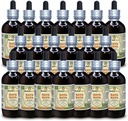 Kava Kava (Piper Methysticum) Tincture, Dried Root Liquid Extract (Brand Name: HerbalTerra, Proudly Made in USA) 20x4 fl.oz (20x120 ml)