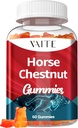 VAITE Horse Chestnut Extract Supplement, Vein Support Blood Circulation Supplements for Varicose Veins on Legs and Circulatory Supports, Horsechestnut Seed Butchers Broom Root, Non-GMO Gluten Free