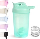 D.Y.A 16oz Shaker Bottle, Leak Proof Sports Shaker for Protein Shakes, Pre Workout & Travel, BPA Free, Green, 16oz/500ml