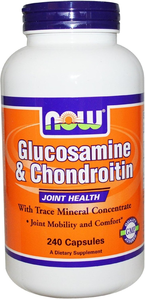 Now Foods: Glucosamine and Chondroitin, 240 caps