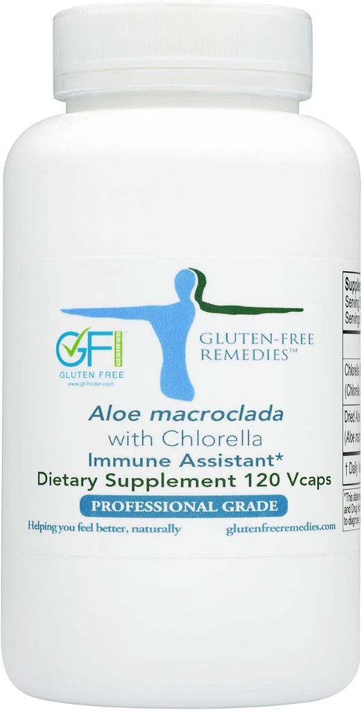 Aloe Macroclada with Chlorella - 500mg - 120 Capsules