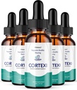 Cortexi Ear Drops - Cortexi Hearing Support Drops, Cortexi Drops, Cortexi Reviews - Promotes Auditory Clarity, Supports Healthy Hearing 5 Packs