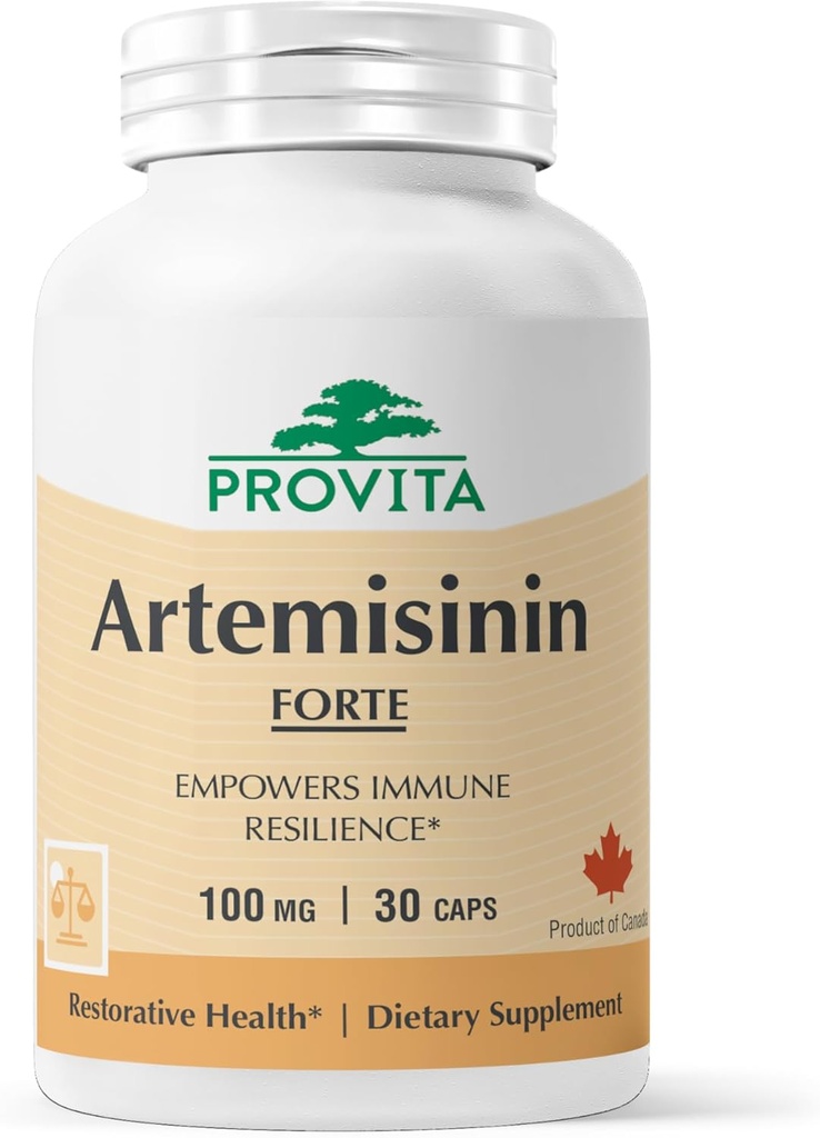 PROVITA Artemisinin Pro | Immune Support Supplement | Sweet Wormwood Capsules with 50:1 Artemisia Annua Extract | Natural Anti Inflammatory & Antioxidant Supplement | Herbal Immune Booster for Adults