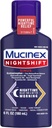 Mucinex Nightshift Sinus, Cold And Flu Cough Medicine For Adults, Powerful Nighttime Sinus Medicine For Sinus Relief, Sore Throat Relief, Cough Suppressant & Nasal Decongestant For Adults, 6 Fl Oz
