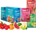 Ener-C Variety Pack Multivitamin Drink Mix Powder Vitamin C 1000mg & Electrolytes with Real Fruit Juice Natural Energy & Immune Support for Women & Men - Non-GMO Vegan & Gluten Free - 30 Count