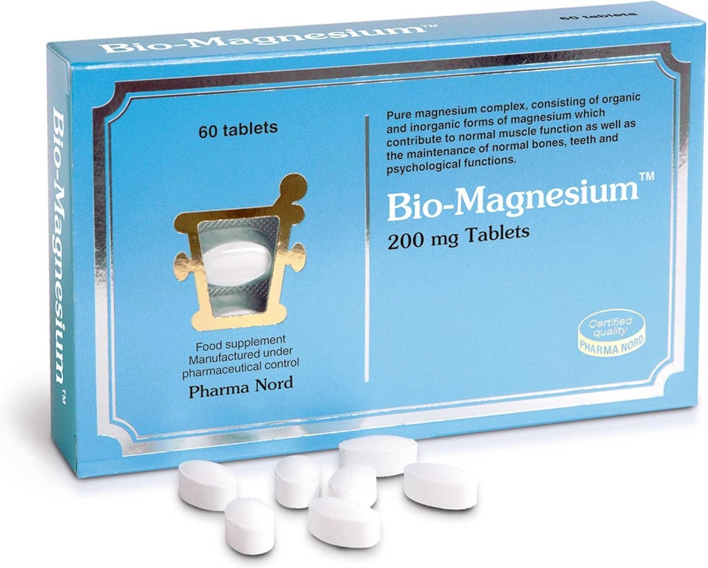 Pharma Nord Bio-Magnesium 200Mg 60 Tablets