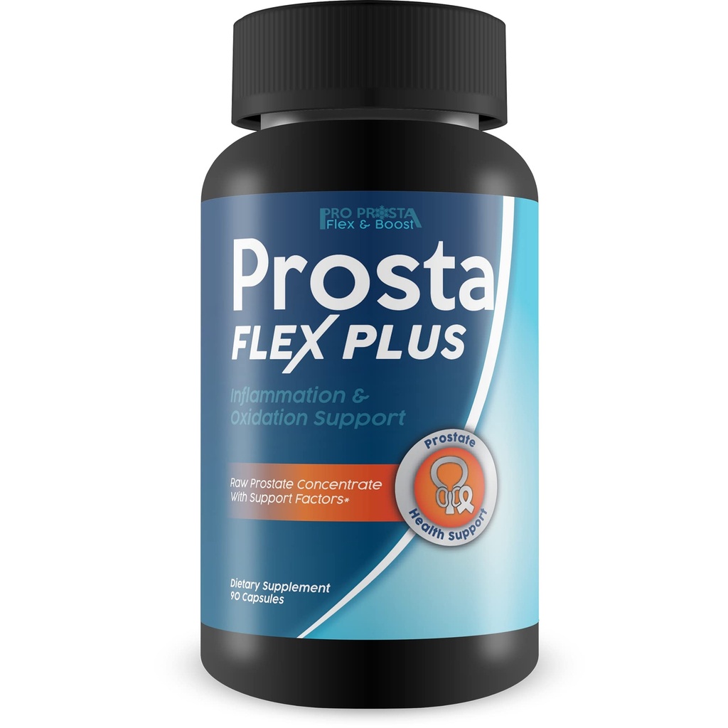 Pro Prosta Flex Plus - Support Reduced Swelling, Improved Circulation, Reduced Oxidative Stress, and Better Overall Health - Herbal Blend with Turmeric for Prostate - Male Formula