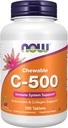 NOW Supplements, Vitamin C-500, Antioxidant Protection*, Cherry Flavor, 100 Chewable Lozenges