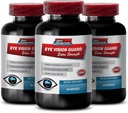 Eye Formula Lutein & zeaxanthin - Eye Vision Guard - Extra Strength, Bilberry Supplement, Eye Vitamins for Vision, Bilberry Extract for Eyes, Vision Support Pills, Lutein with Bilberry, 3B 180 Caps